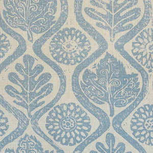 Lee Jofa Wallpaper Oakleaves Blue