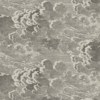 Cole & Son Wallpaper Nuvolette Gilver & Charcoal