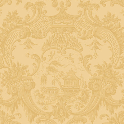 Cole & Son Wallpaper Chippendale China Yellow