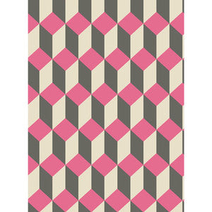 Cole & Son Wallpaper Delano Pink And Black