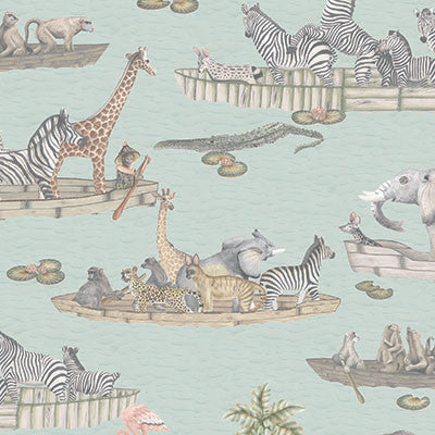 Cole & Son Wallpaper Zambezi Multi-Coloured