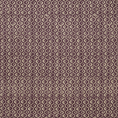 Lee Jofa Fabric Small Medallion Aubergine