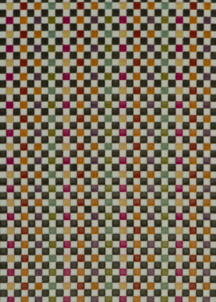 G P & J Baker Fabric Clarendon Small Check Multi