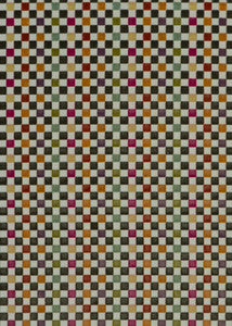 G P & J Baker Fabric Clarendon Small Check Multi