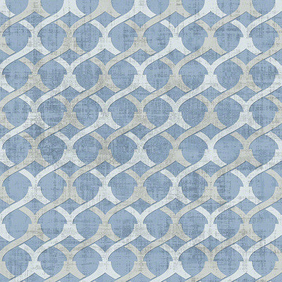 Winfield Thybony Wallpaper Chain Powder Blue