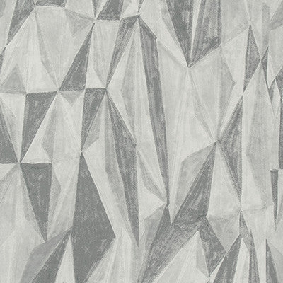 Lee Jofa Modern Wallpaper Covet Paper Gris