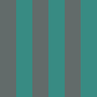 Cole & Son Wallpaper Glastonbury Str Teal+Charcoal
