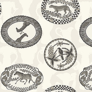 Cole & Son Wallpaper Matrinah Black & White