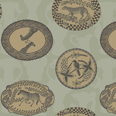 Cole & Son Wallpaper Matrinah Old Olive