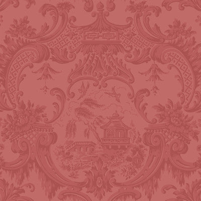 Cole & Son Wallpaper Chippendale China Red