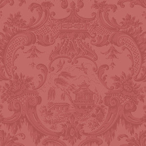 Cole & Son Wallpaper Chippendale China Red