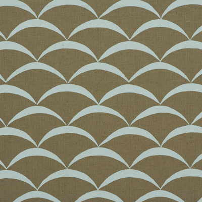 Lee Jofa Modern Fabric Crescent Sand/Aqua