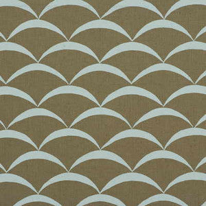 Lee Jofa Modern Fabric Crescent Sand/Aqua