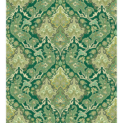 Cole & Son Wallpaper Pushkin Forest Green
