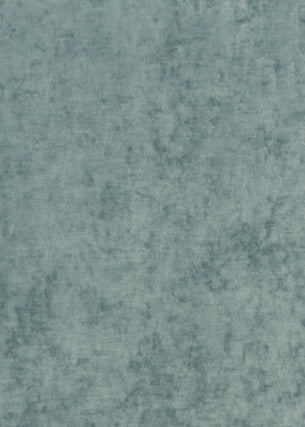 G P & J Baker Fabric Vintage Velvet Aqua