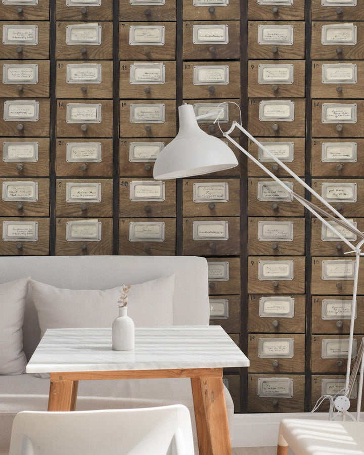Apothecary Neutral Wallpaper by Mind the Gap Designer Wallpaper PREMIUM DESIGNER WALLPAPER COLLECTION Non-woven Made in Europe Paste the wall 3 rolls x 20.5 x 3.25 yards - Swanky Fabrics -