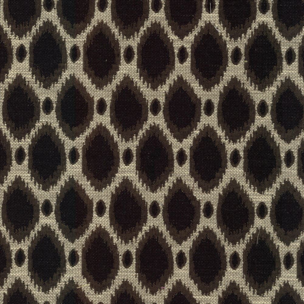 Appaloosa Ink by Kasmir Designer Fabric 5084 60% Cotton
40% Polyester
 CHINA </p><p>Repeat: Horizontal: 3 5/8 inches and Vertical: 3 2/8 inches 54 - Swanky Fabrics -