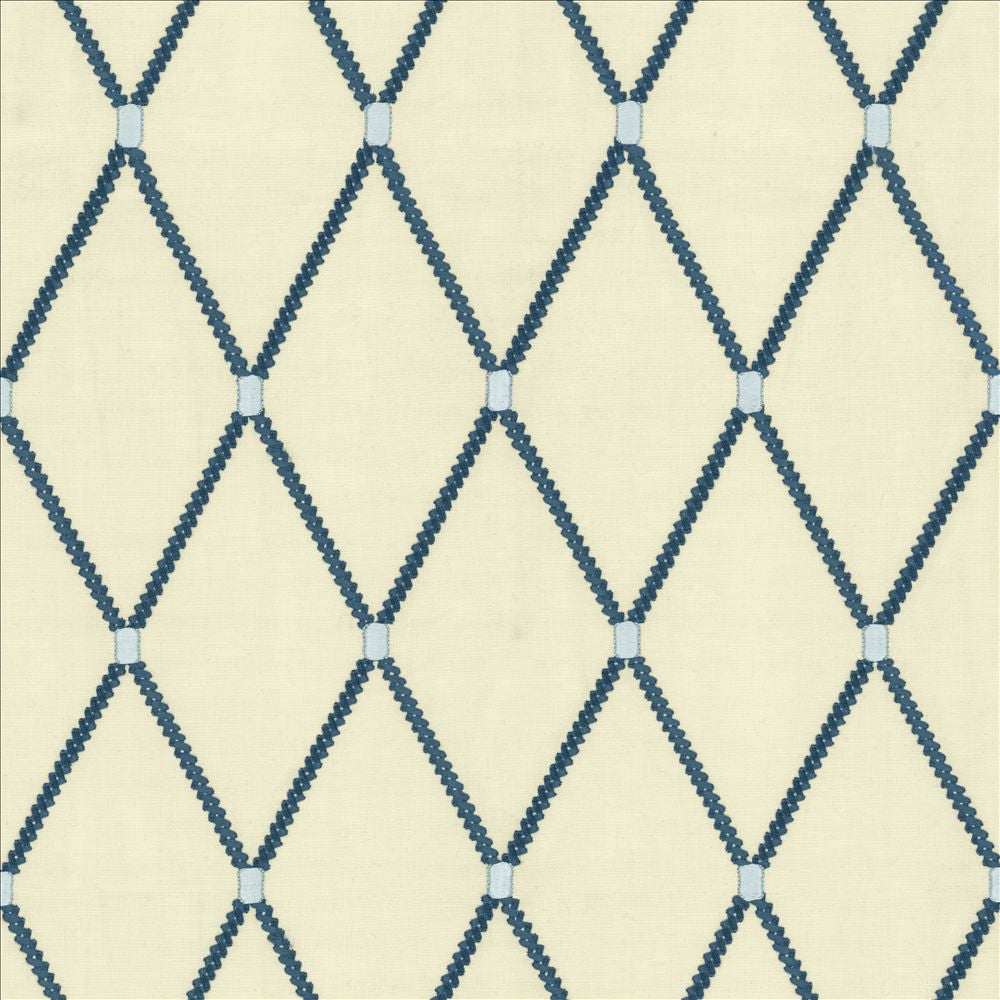Arlo Diamond Blue by Kasmir Designer Fabric 1458 70% Cotton
30% Rayon
 INDIA </p><p>Repeat: Horizontal: 4 inches and Vertical: 7 4/8 inches 54 - Swanky Fabrics -
