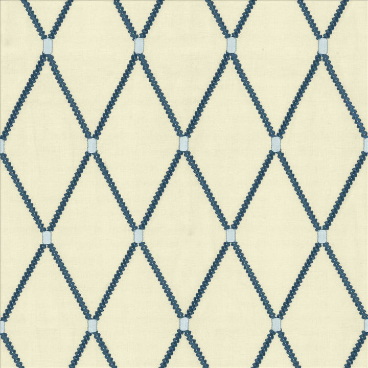 Arlo Diamond Blue by Kasmir Designer Fabric 1458 70% Cotton
30% Rayon
 INDIA </p><p>Repeat: Horizontal: 4 inches and Vertical: 7 4/8 inches 54 - Swanky Fabrics -