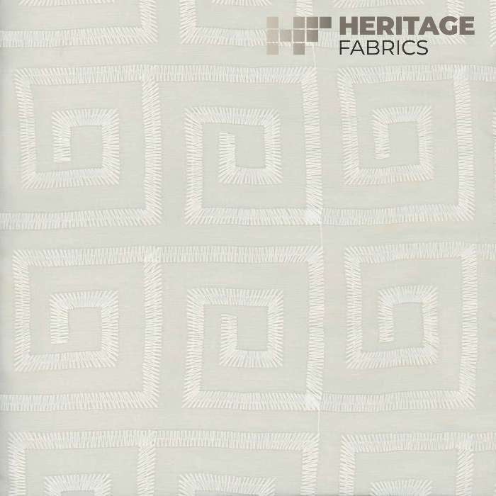 Athena Tussah by Heritage Designer Fabric - 100% Polyester Turkey Horizontal: 6" and Vertical: 5" 54" - Swanky Fabrics -