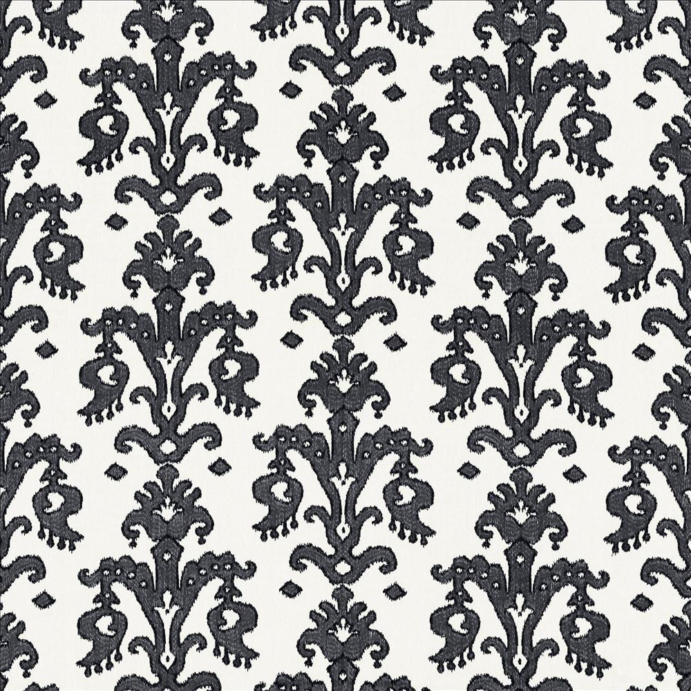 Audacious Slate by Kasmir Designer Fabric 1450 100% Cotton INDIA 30,000 Wyzenbeek Double Rubs Horizontal: 20 4/8 inches and Vertical: 15 2/8 inches 56 - Swanky Fabrics -