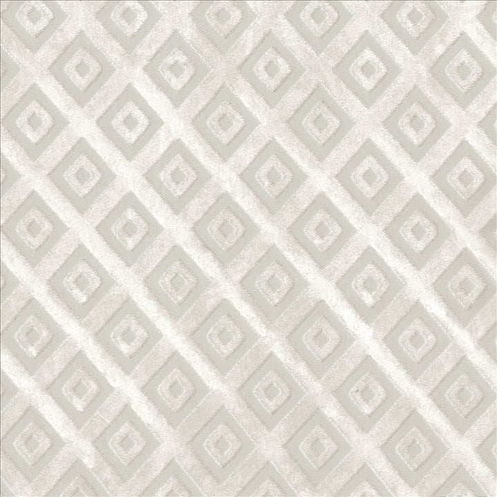 Awareness Ivory  by Kasmir Designer Fabric 5108 100% Polyester  CHINA  </p><p>Repeat: Horizontal: 2 6/8 inches and Vertical: 2 4/8 inches 110  - Swanky Fabrics -
