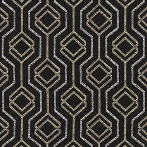 Kasmir Fabric Babonneau Black