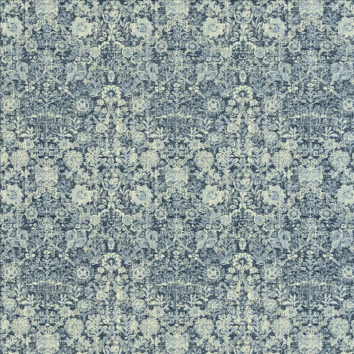 Bakari Atlantic by Kasmir Designer Fabric 1472 100% Polyester
 CHINA 30,000 Wyzenbeek Double Rubs </p><p>Repeat: Horizontal: 14 inches and Vertical: 18 4/8 inches 56 - Swanky Fabrics -