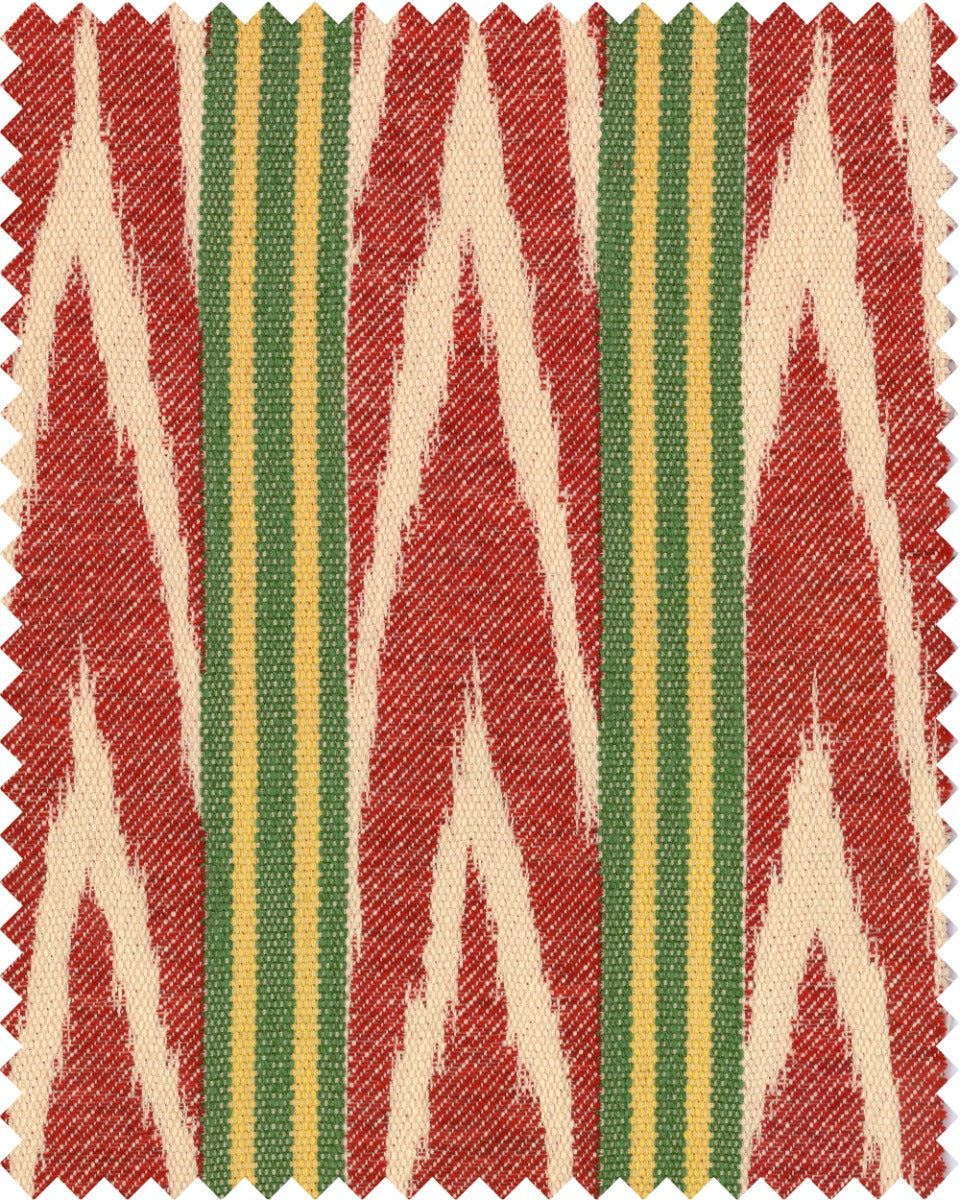 Bakhmal Ikat Woven fabric by Mind the Gap (FB00082), swatch