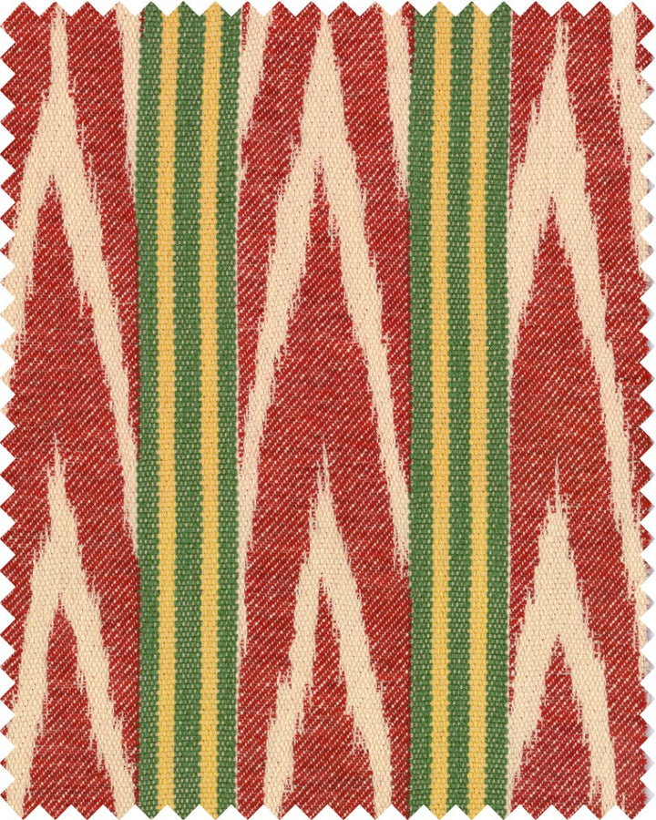 Bakhmal Ikat Woven fabric by Mind the Gap (FB00082), swatch