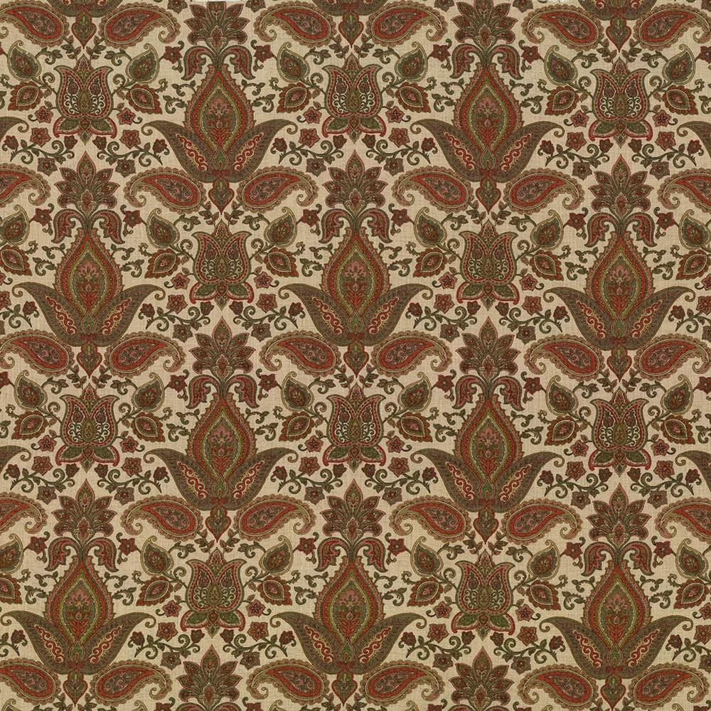 Balthazar Garden Autumn by Kasmir Designer Fabric 5063 55% Linen
45% Rayon
 CHINA 15,000 Wyzenbeek Double Rubs </p><p>Repeat: Horizontal: 13 4/8 inches and Vertical: 17 4/8 inches 54 - Swanky Fabrics -