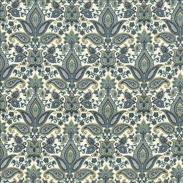 Balthazar Garden Jewel by Kasmir Designer Fabric 5065 55% Linen 45% Rayon CHINA 15,000 Wyzenbeek Double Rubs H: 13 4/8 inches, V: 17 4/8 inches 54 - 55 - Swanky Fabrics - Kasmir