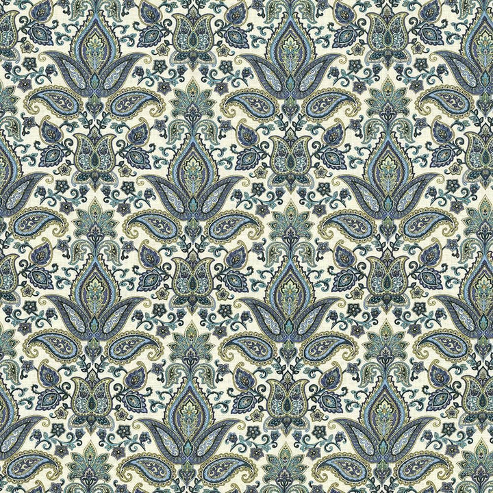 Balthazar Garden Jewel by Kasmir Designer Fabric 5065 55% Linen 45% Rayon CHINA 15,000 Wyzenbeek Double Rubs Horizontal: 13 4/8 inches and Vertical: 17 4/8 inches 54 - 55 - Swanky Fabrics -