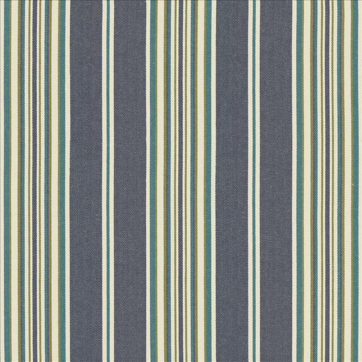 Bandwidth Denim by Kasmir Designer Fabric 5143 100% Cotton
 TURKEY </p><p>Repeat: Horizontal: 7 2/8 inches and Vertical: N/A 55 - Swanky Fabrics -