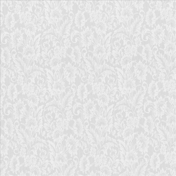 Barclay Snow by Kasmir Designer Fabric 5077 100% Polyester TURKEY Not Tested Horizontal: 13 3/8 inches and Vertical: 13 inches 54 - 55 - Swanky Fabrics -