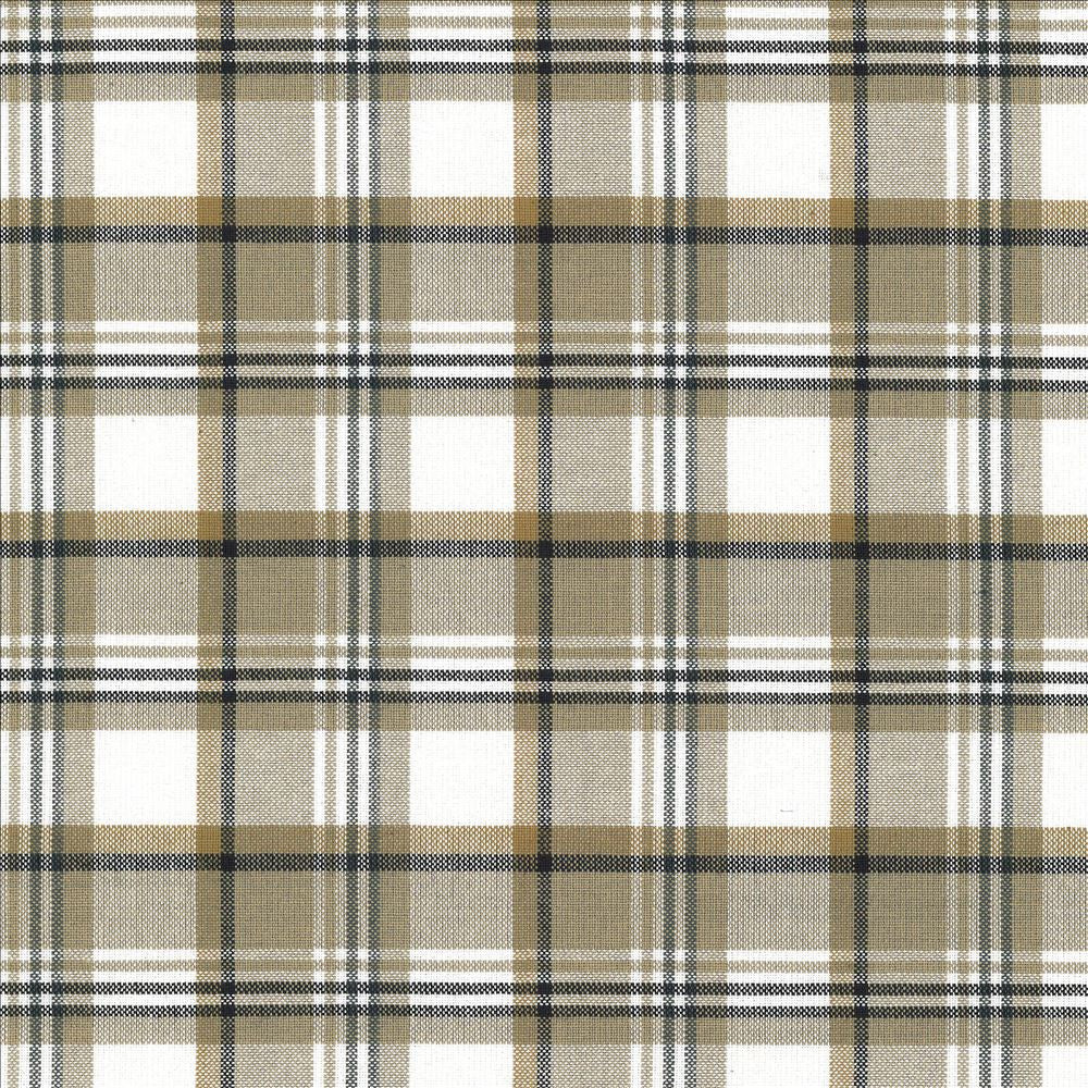 Bardwell Plaid Granite  by Kasmir Designer Fabric 5066 100% Cotton
 INDIA 30,000 Wyzenbeek Double Rubs Horizontal: 3 inches and Vertical: 3 inches 54  - Swanky Fabrics -