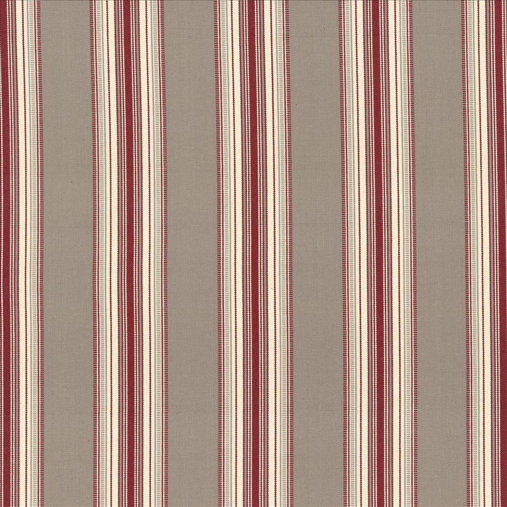 Bartlett Stripe Wine by Kasmir Designer Fabric 5087 100% Cotton
 INDIA </p><p>Repeat: Horizontal: 4 4/8 inches and Vertical: N/A 54 - Swanky Fabrics -