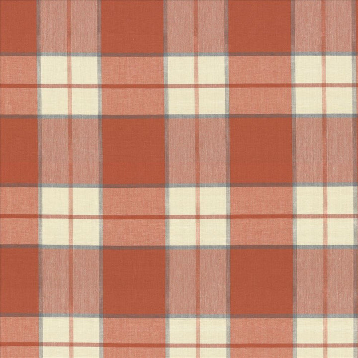 Barton Creek Persimmon by Kasmir Designer Fabric 5086 100% Cotton
 INDIA </p><p>Repeat: Horizontal: 6 6/8 inches and Vertical: 6 6/8 inches 54 - Swanky Fabrics -