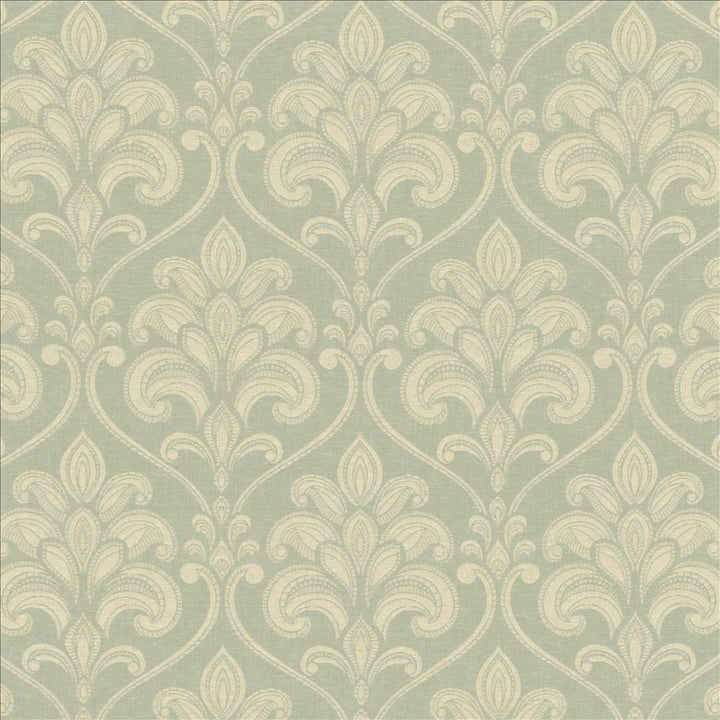 Baton Rouge Aquamist by Kasmir Designer Fabric 5142 72% Polyester
28% Cotton
 INDIA 50,000 Wyzenbeek Double Rubs </p><p>Repeat: Horizontal: 13 6/8 inches and Vertical: 21 2/8 inches 55 - Swanky Fabrics -