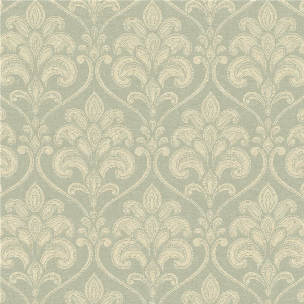 Baton Rouge Aquamist by Kasmir Designer Fabric 5142 72% Polyester 28% Cotton INDIA 50,000 Wyzenbeek Double Rubs Horizontal: 13 6/8 inches and Vertical: 21 2/8 inches 55 - Swanky Fabrics -