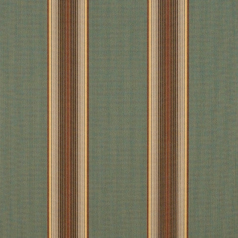4949 Forest Vintage Bar Stripe by Sunbrella Designer Fabric Sunbrella Awning Stripes 100% Sunbrella® Acrylic USA or Imported 10-Year Horizontal: and Vertical: 46 in. - Swanky Fabrics -
