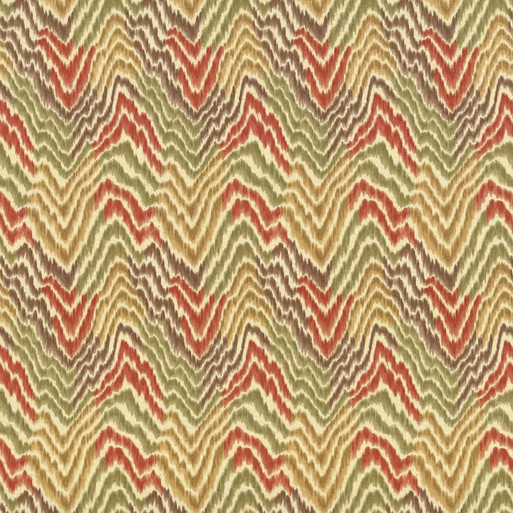 Beach Stripe Nutmeg by Kasmir Designer Fabric 5063 100% Cotton USA 15,000 Wyzenbeek Double Rubs Horizontal: 9 inches and Vertical: 18 inches 54 - Swanky Fabrics -