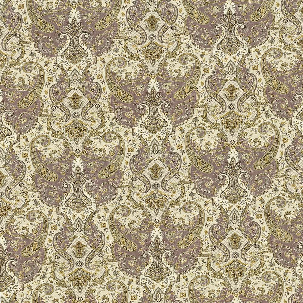 Beaudelaire Plum by Kasmir Designer Fabric 5064 100% Cotton
 PERU </p><p>Repeat: Horizontal: 27 inches and Vertical: 27 inches 54 - Swanky Fabrics -