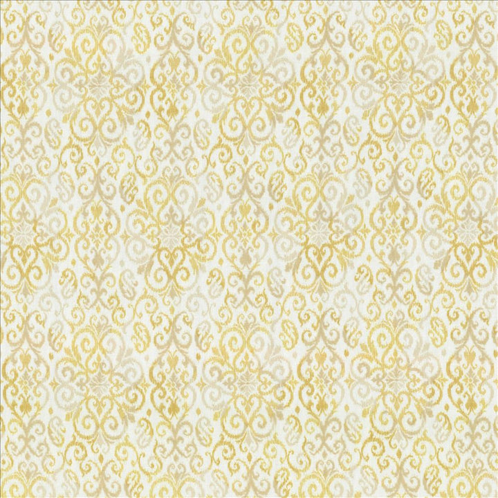 Bengali Maize  by Kasmir Designer Fabric 5077 80% Polyester
20% Linen
 SPAIN Not Tested Horizontal: 9 2/8 inches and Vertical: 17 4/8 inches 57  - Swanky Fabrics -