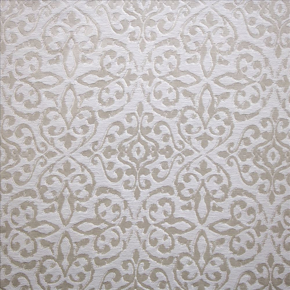 Benisa Pearl  by Kasmir Designer Fabric 1478 78% Polyester 22% Cotton  INDIA  </p><p>Repeat: Horizontal: 9 2/8 inches and Vertical: 9 6/8 inches 54  - Swanky Fabrics -
