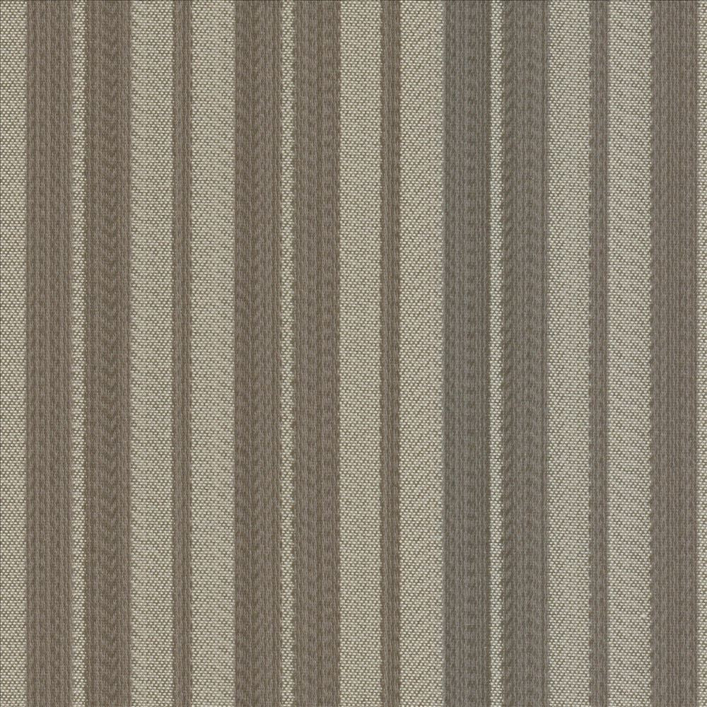Benito Stripe Silver  by Kasmir Designer Fabric 5100 100% Polyester
 CHINA 20,000 Wyzenbeek Double Rubs Horizontal: 1 4/8 inches and Vertical: N/A 55  - Swanky Fabrics -