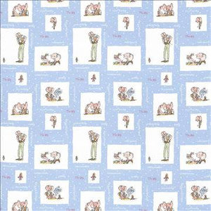 Kasmir Fabric Bfg Puddlenuts Blue