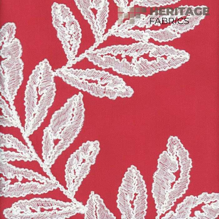 Bimini Watermelon by Heritage Designer Fabric - 50% Cotton 50% Polyester India 15,000 Horizontal: 9" and Vertical: 10.25" 54" - Swanky Fabrics -