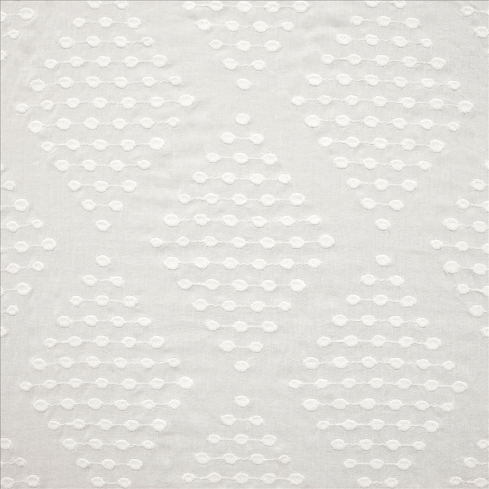 Bing White by Kasmir Designer Fabric 5108 100% Cotton
 INDIA Not Tested </p><p>Repeat: Horizontal: 7 4/8 inches and Vertical: 8 inches 46 - Swanky Fabrics -