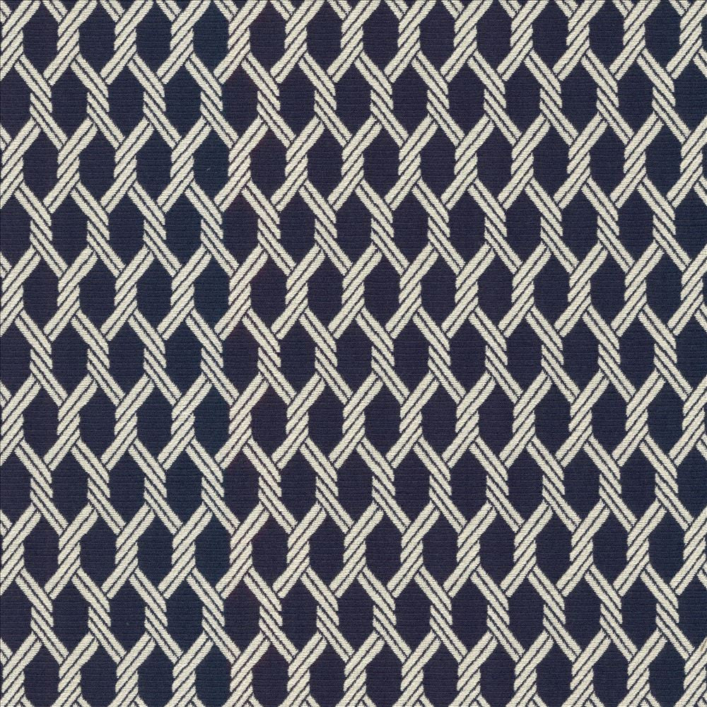 Boatswain Marine by Kasmir Designer Fabric 5088 61% Rayon 39% Polyester CHINA 15,000 Wyzenbeek Double Rubs Horizontal: 7/8 inches and Vertical: 1 7/8 inches 54 - Swanky Fabrics -